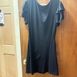 Elegant Black Midi Dress